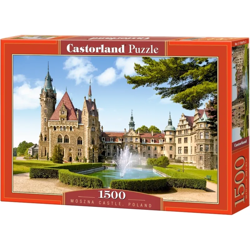 Castorland Puzzle Zámok Moszna, Poľsko 1500 dielikov