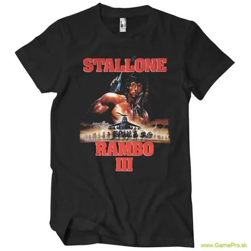 Rambo 3 Poster (tričko)
