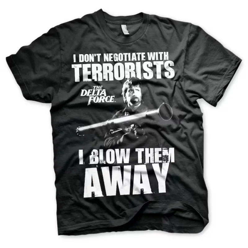 Chuck Norris - I Blow Terrorists Away (tričko)