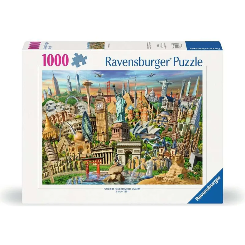 Puzzle Ravensburger 1000 dielikov Pamiatky metropol
