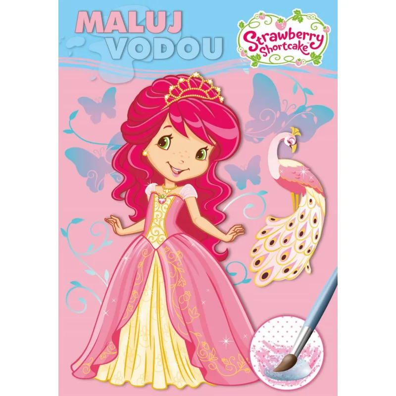Akim Giochi Preziosi Maľuj vodou A5 - Strawberry