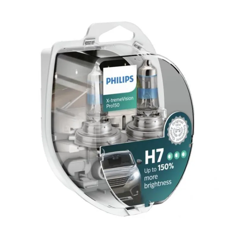 Philips X-tremeVision PRO150 +150% H7 12V 55W 12972XVPS2 Box