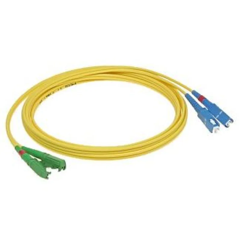OEM Patchcord FO duplex E2000/APC-SC/UPC 9/125um SM 7m, OS2