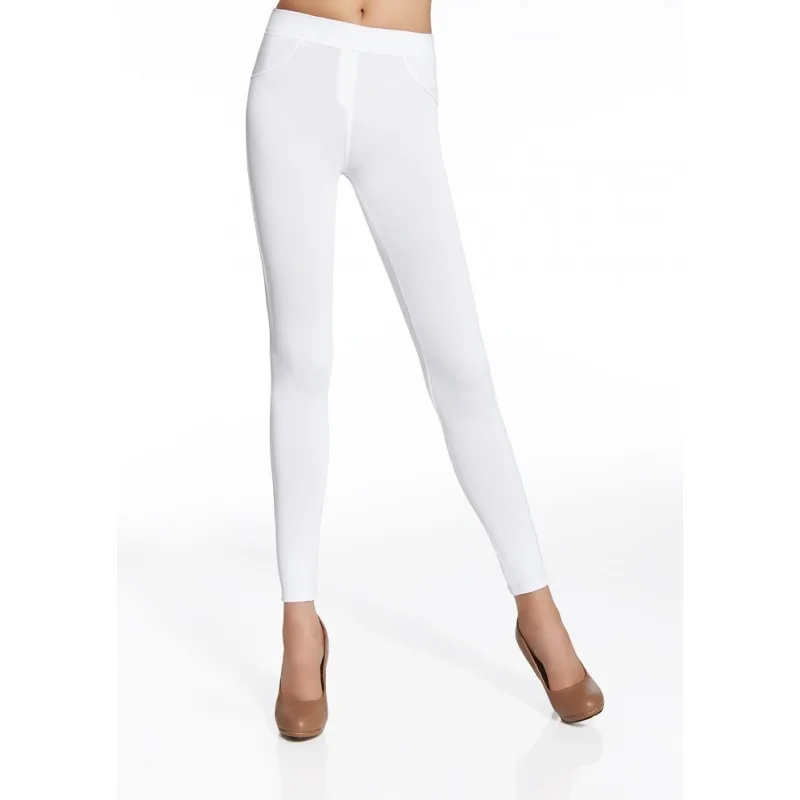 BAS BLEU MARIKA PZ biela L polyester / elastan