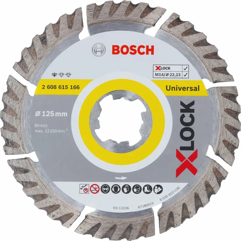 BOSCH X-LOCK Standard for Universal 125mm