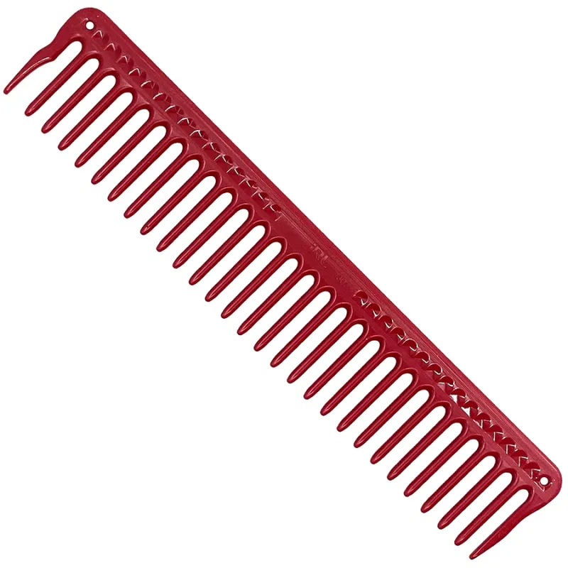 JRL Professional Barber hrebeň na strihanie a styling vlasov JRL Cutting comb J303 - červený