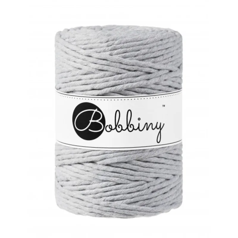 Bobbiny Macrame XXL 5mm - light grey