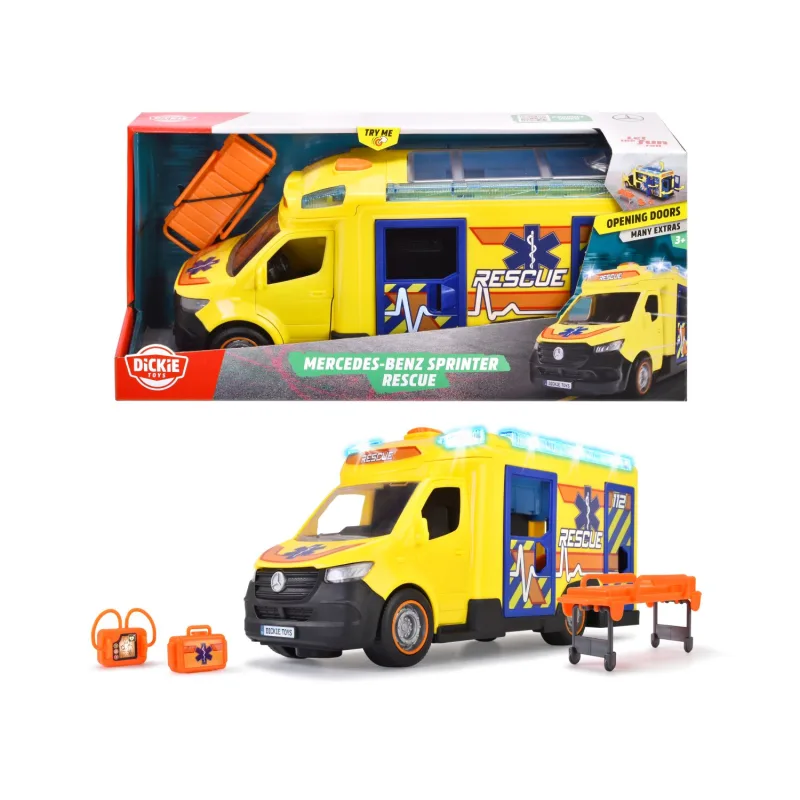 Dickie Ambulancia Dickie Mercedes-Benz Sprinter 34,5 cm