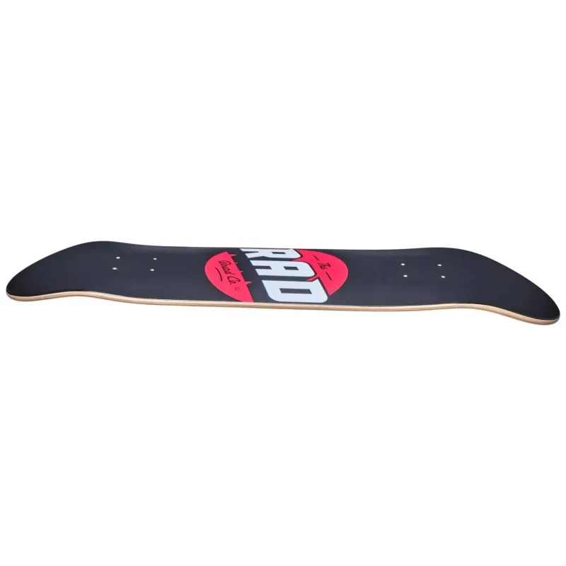 RAD Blank Logo Skate Deska (8.25"|Černá)