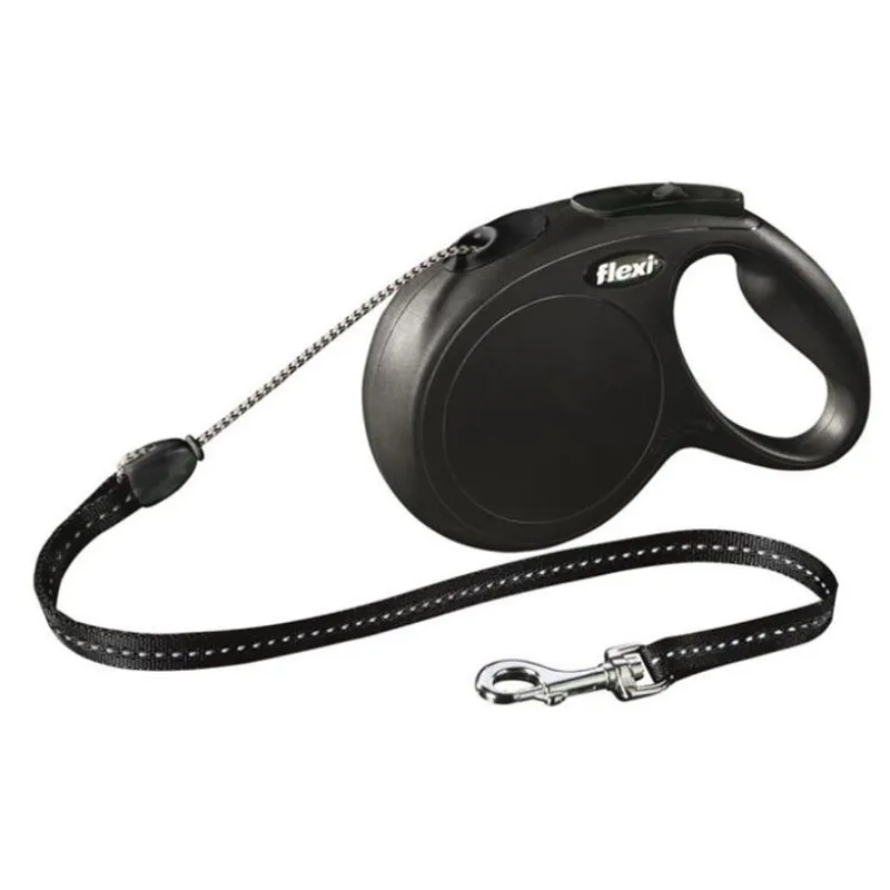 Vodítko Flexi Classic NEW S lanko 5 m (do 12 kg) čierna