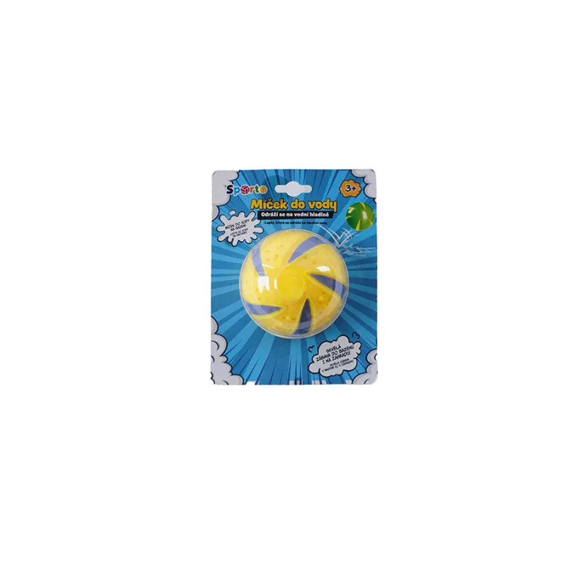 Sporto Mac Toys SPORTO Vodná lopta 8 cm - žltá