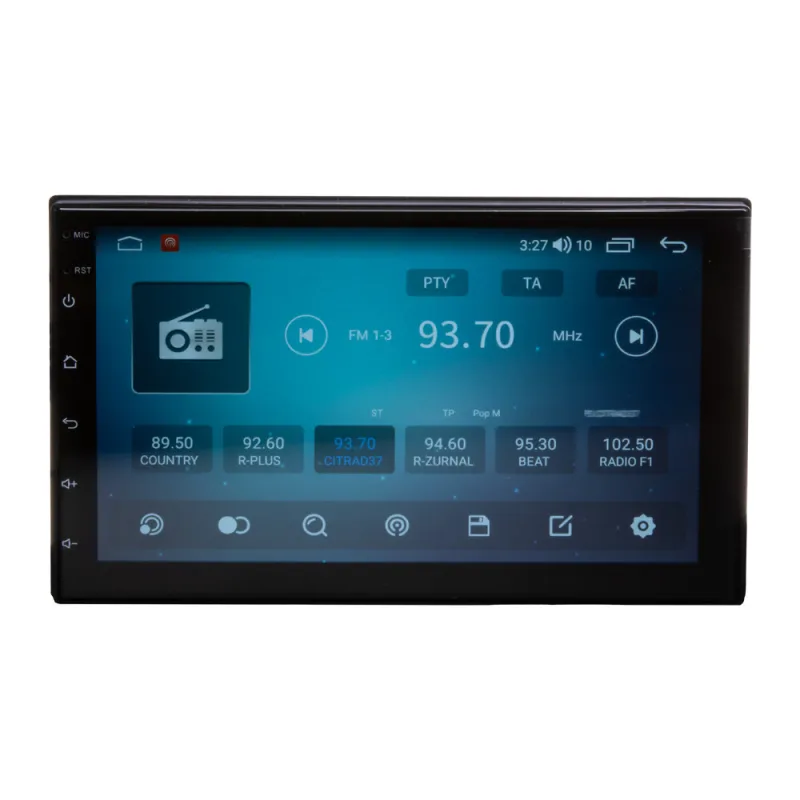 2DIN Autorádio s 7" LCD, Android, WI-FI, GPS, CarPlay, Bluetooth, 4G, 2x USB 80824A6