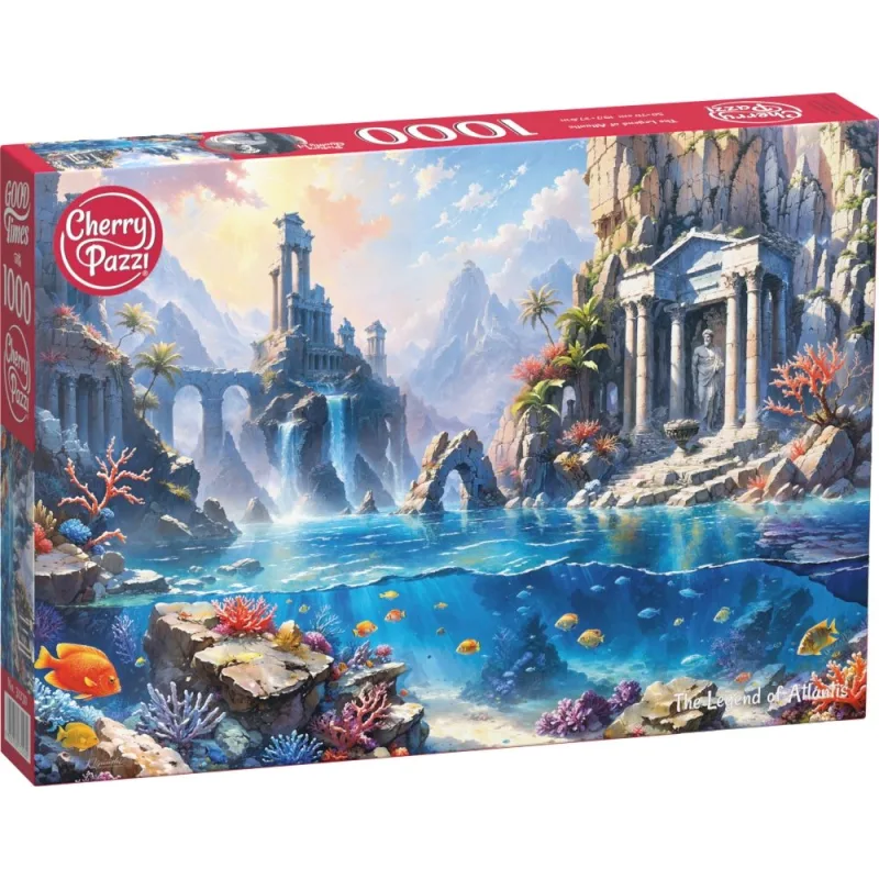 Puzzle Cherry Pazzi 1000 dielikov Legenda o Atlantíde