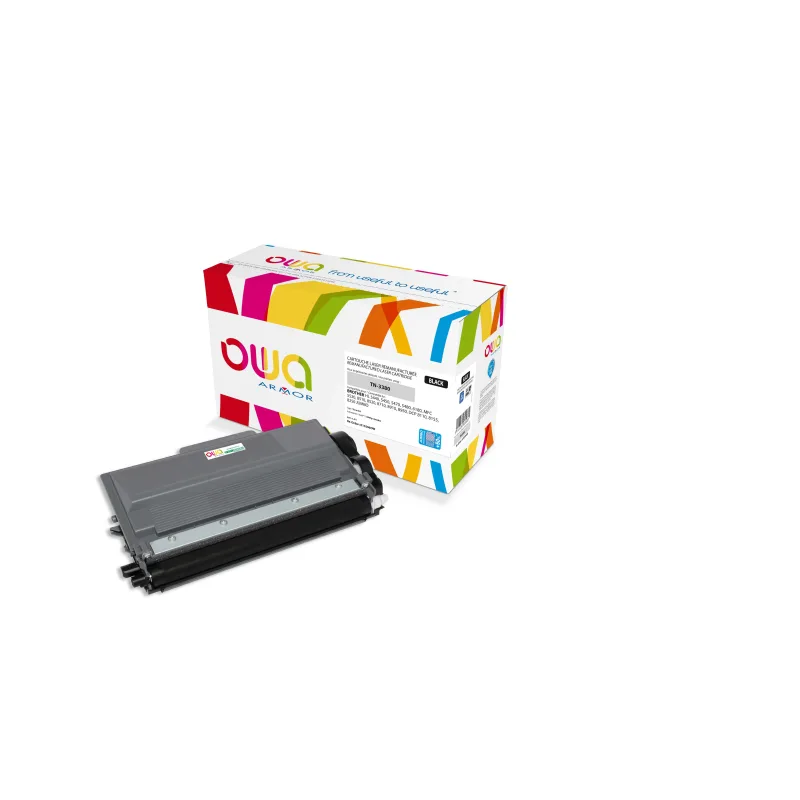 OWA Armor toner kompatibilní s Brother TN-3380, 12000st, JUMBO, černá/black K15596OW