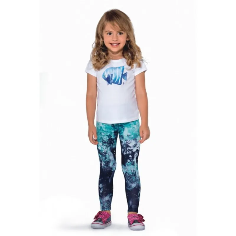 BAS BLEU PATI multicolor 116-122 polyester / elastan