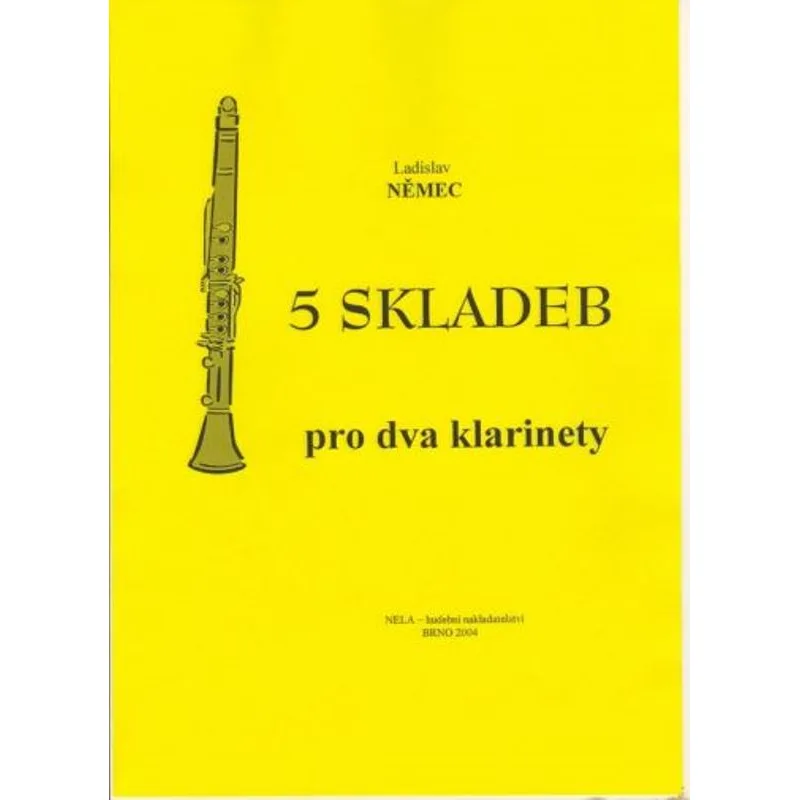 NELA 5 skladeb pro dva klarinety