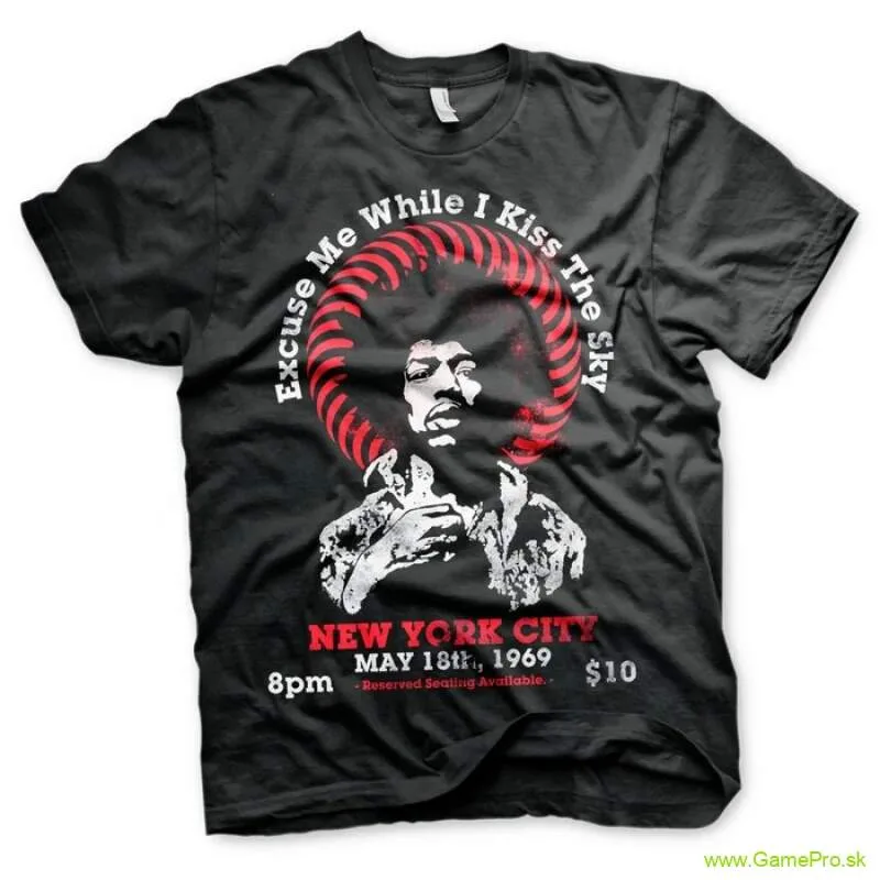 Jimi Hendrix Live In New York (tričko)