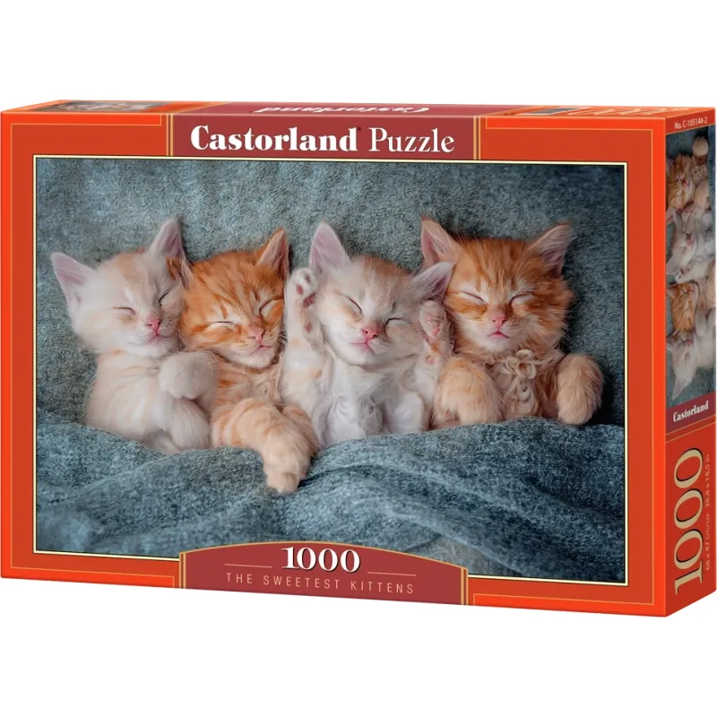 Castorland Puzzle Sladké mačiatka 1000 dielikov