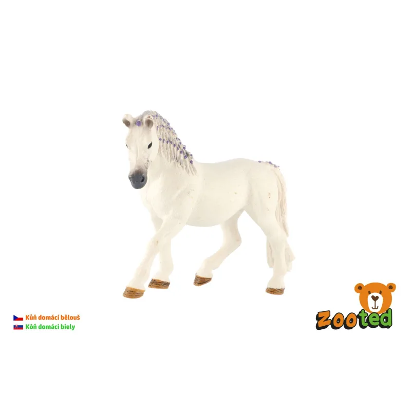ZOOted Kôň domáci beluš zooted plast 13cm