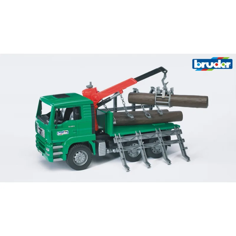 Bruder 2769 Lesnícke vozidlá - MAN TGA Timber kamión s nakl. ramenom a 3 kmene