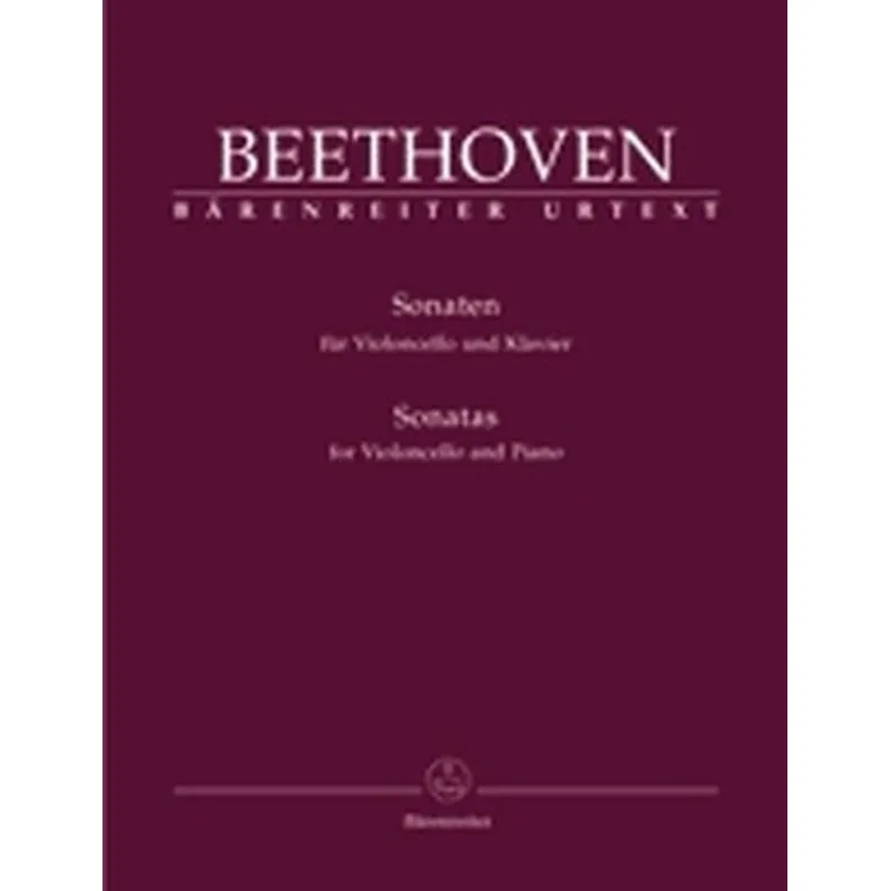 Bärenreiter Sebrané sonáty pro violoncello a klavír