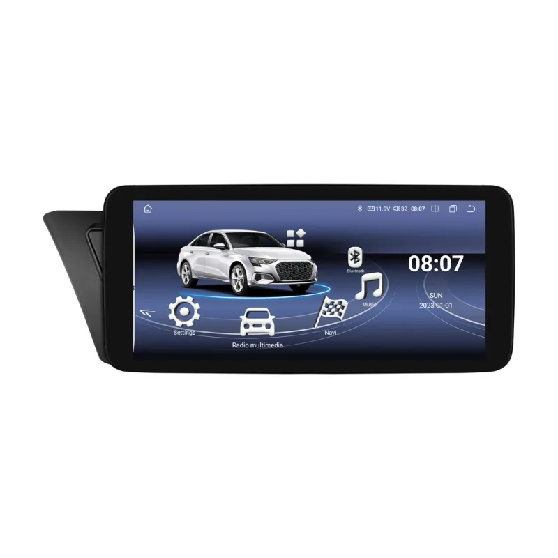HIZPO Autorádio 10,25" Android pro Audi A4 B8 / A5 Verze systému: LOW, Výkonnostní varianta: 4WBZ1025 (4+32GB) CHR2756_LOW2