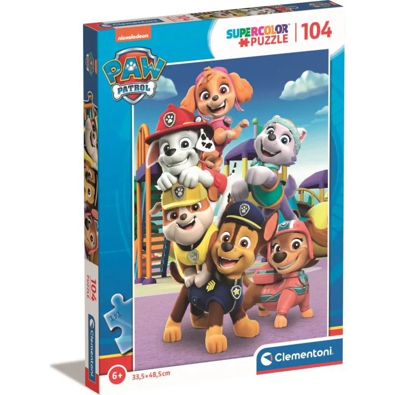 Clementoni Puzzle Tlapková patrola 104 dielikov