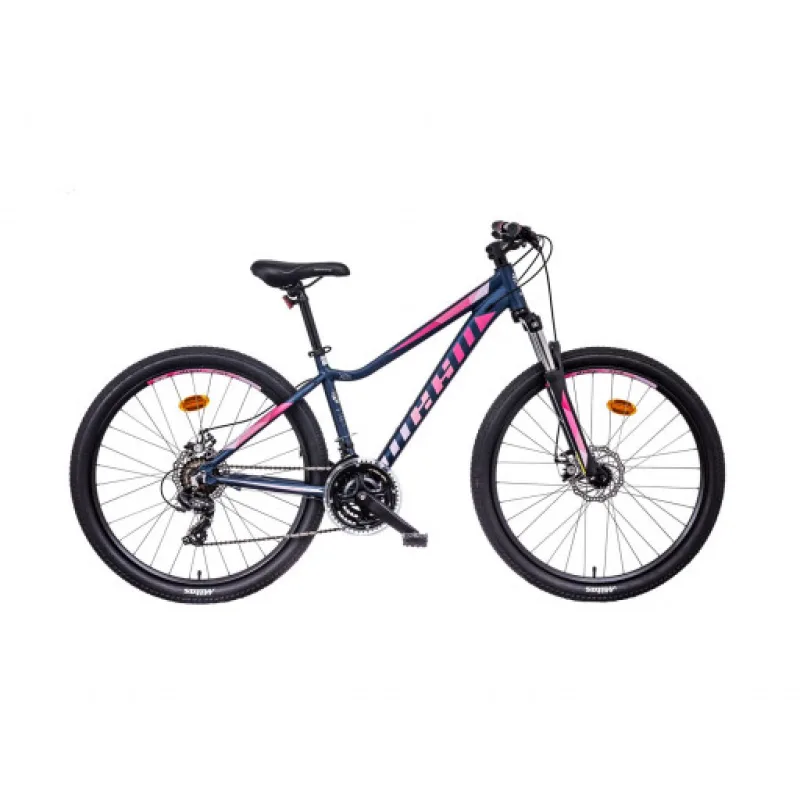 Mayo XC 27,5 Basic D Horské kolo 2025, černo-růžové, Brzdy Hydraulické brzdy