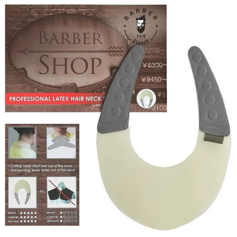 FOX Barber Expert Latex Hair Neck Fitter - profi holičský golier z latexu