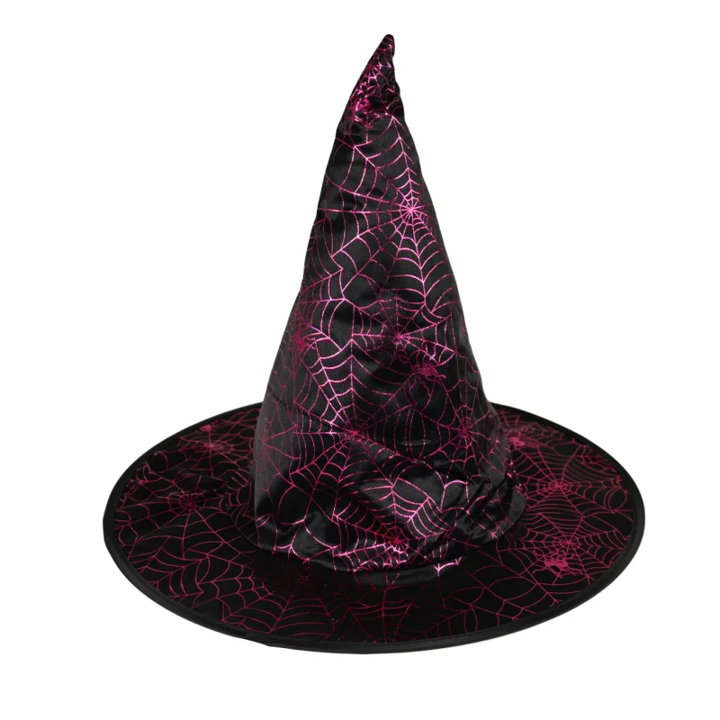 Rappa Witch/Halloween klobúk fialový pre deti