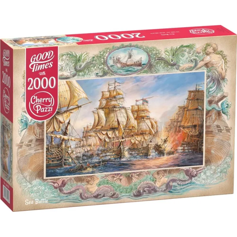 Puzzle Cherry Pazzi 2000 dielikov Námorná bitka