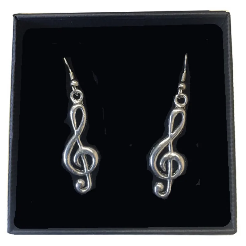 Music Gift Company Náušnice - houslové klíče