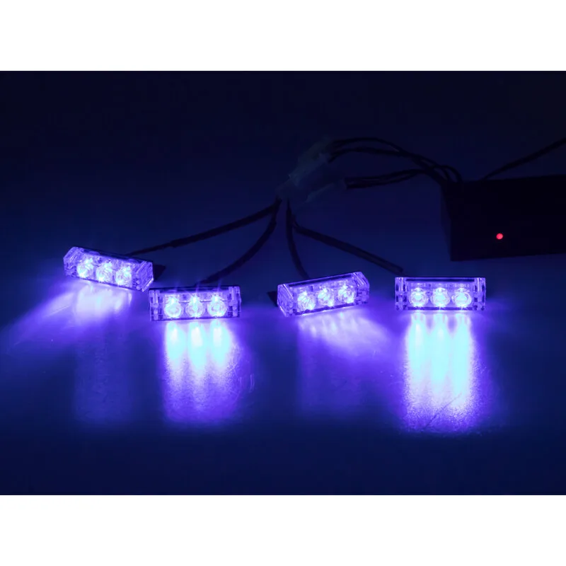 PREDATOR LED do mřížky, 12V, modrý kf745-4blue