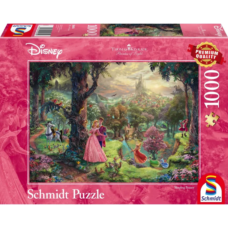 Schmidt Puzzle Šípková Ruženka 1000 dielikov
