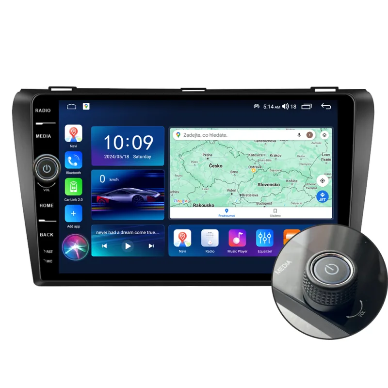 Everest 2DIN autorádio EVE39 Android, Mazda 3 - I. generace B376