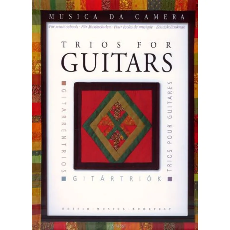 Editio Musica Budapest Trios for Guitars