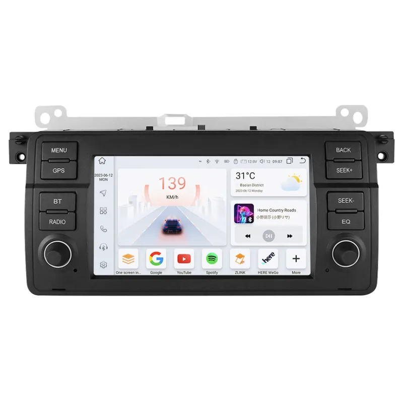 HIZPO BMWE4671P Autorádio 7" Android 13 pro BMW E46 Výkonnostní varianta: 4SBMWE4671P (4+32GB) CHR4SBMWE4671P