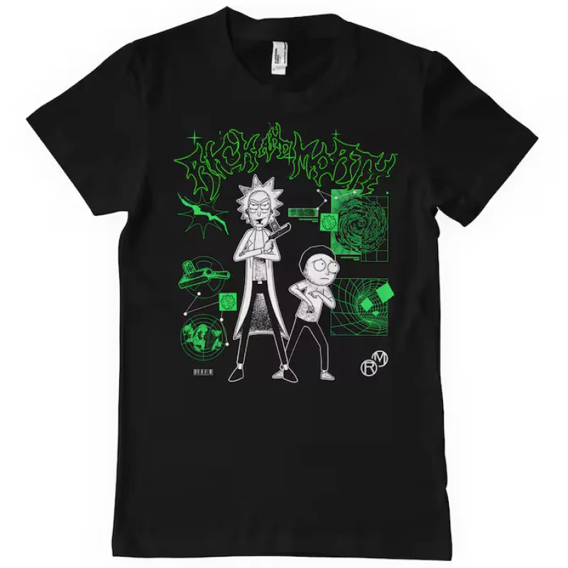 Rick and Morty Lab (tričko)