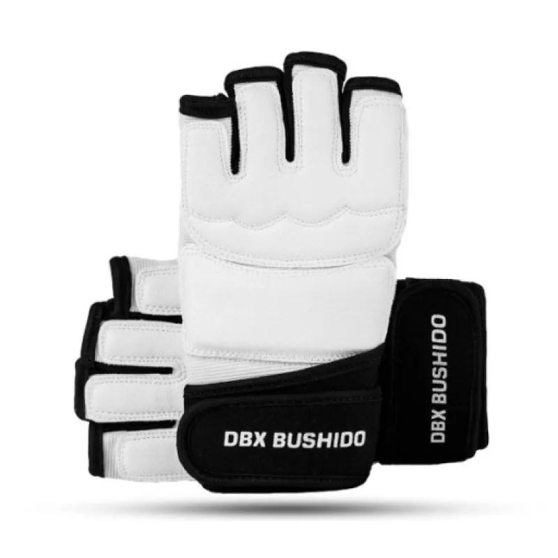 Rukavice na karate DBX BUSHIDO DBX-T-1, bílé, vel. S