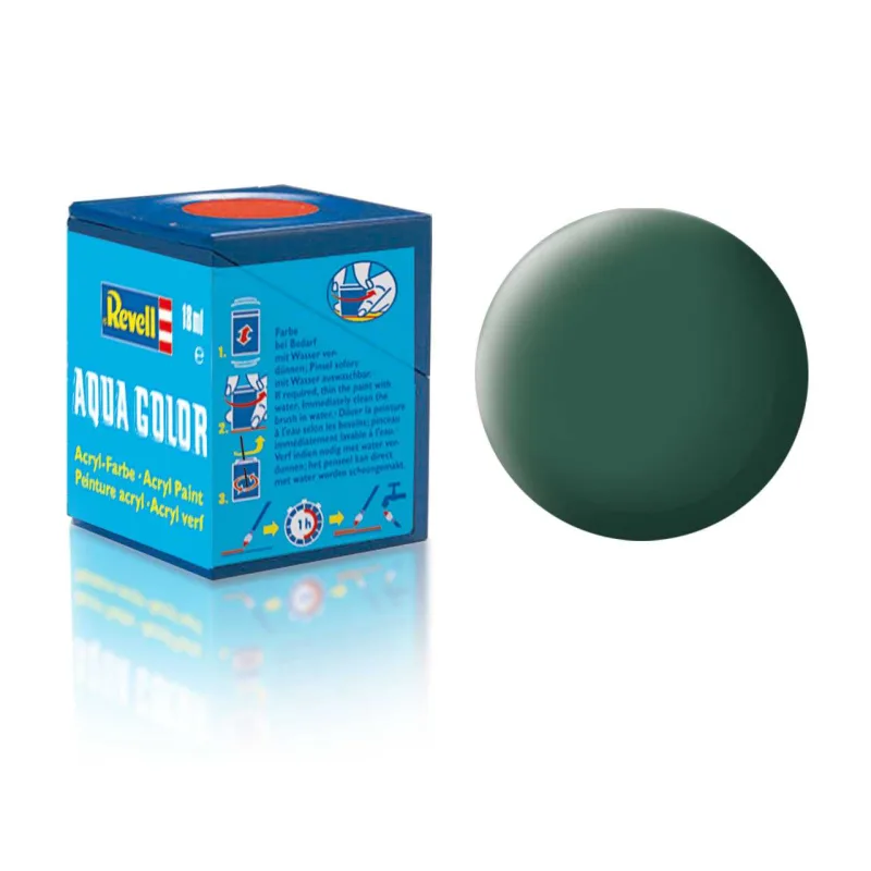 Revell Farba Revell akrylová - 36139: matná tmavozelená (dark green mat)