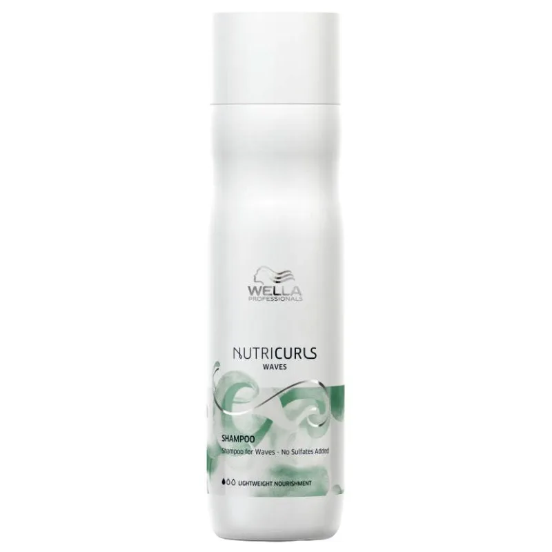 WELLA Nutricurls Waves Shampoo Lightweigh 250ml - šampón pre vlnité vlasy bez sulfátov