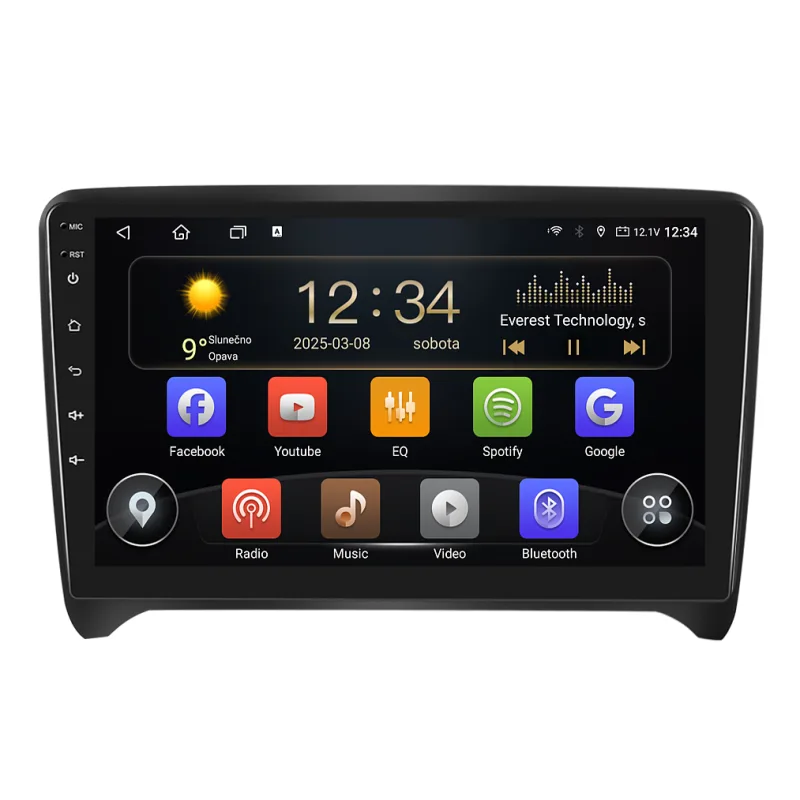 Isudar 2DIN autorádio T72-IEV79 Android, Audi TT T72-UN08M/A7341