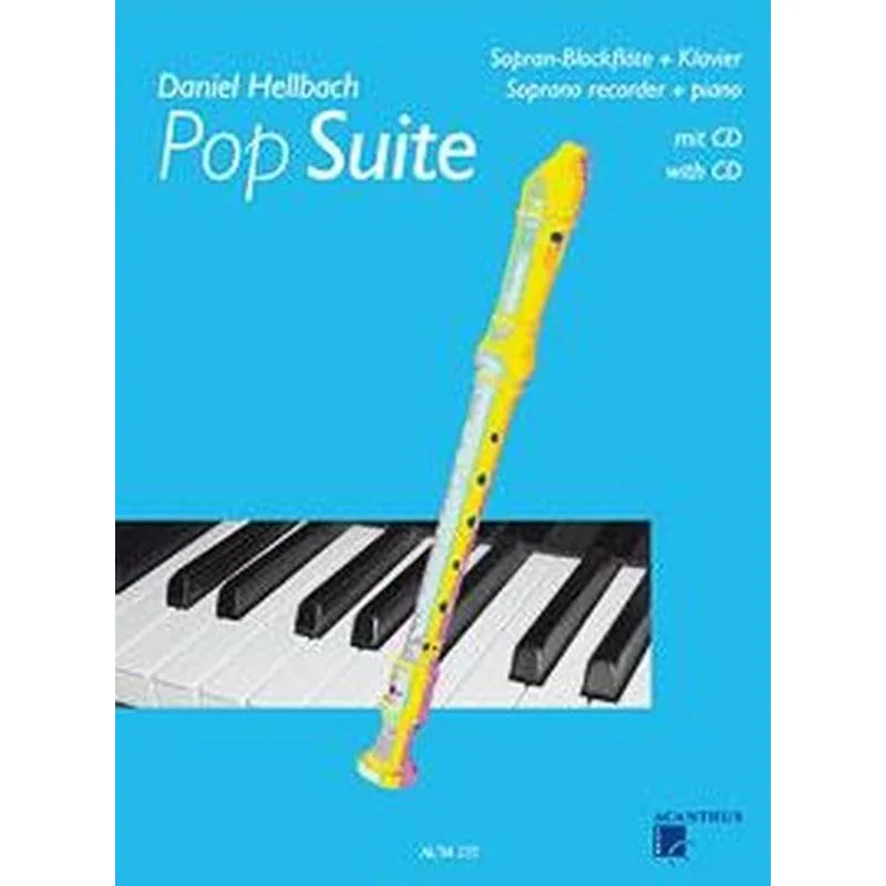 Acanthus Pop Suite + CD (Soprano recorder)