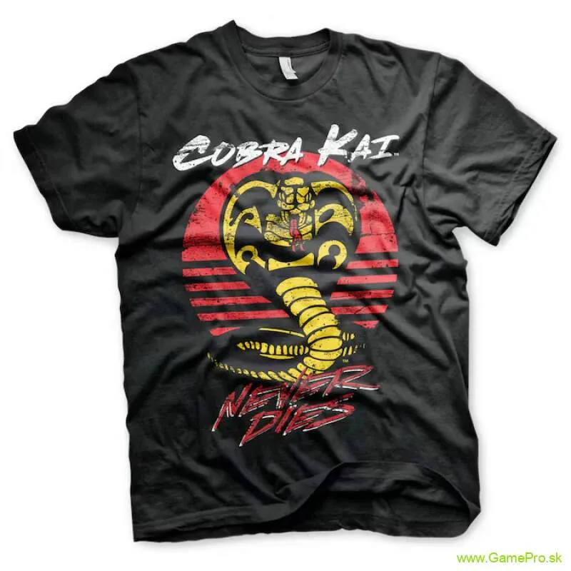 Cobra Kai Never Dies (tričko)