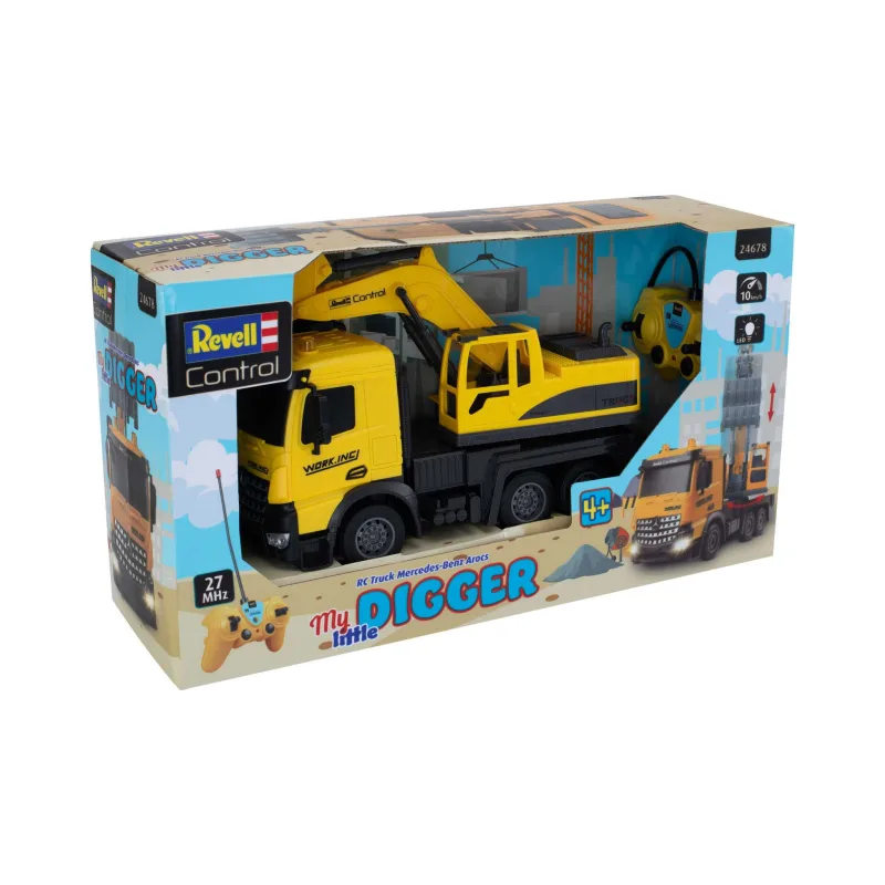 Revell Autíčko REVELL 24679 - Mercedes-Benz Arocs "My little Digger" (1:24)