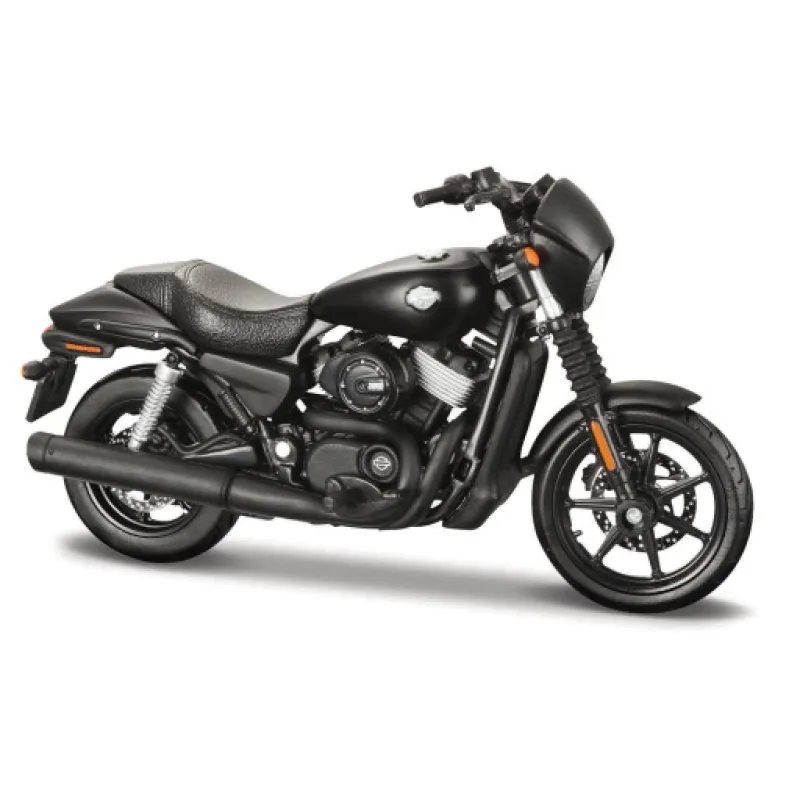 Maisto Motocykl - 2015 Harley-Davidson Street 750, matně černá, 1:18