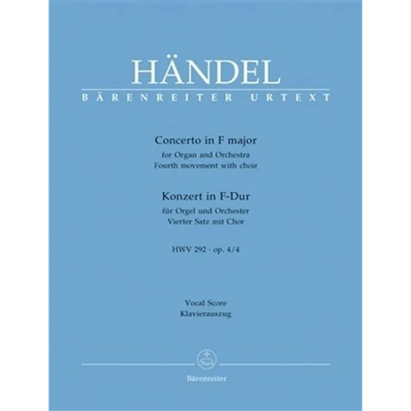 Bärenreiter Konzert F dur