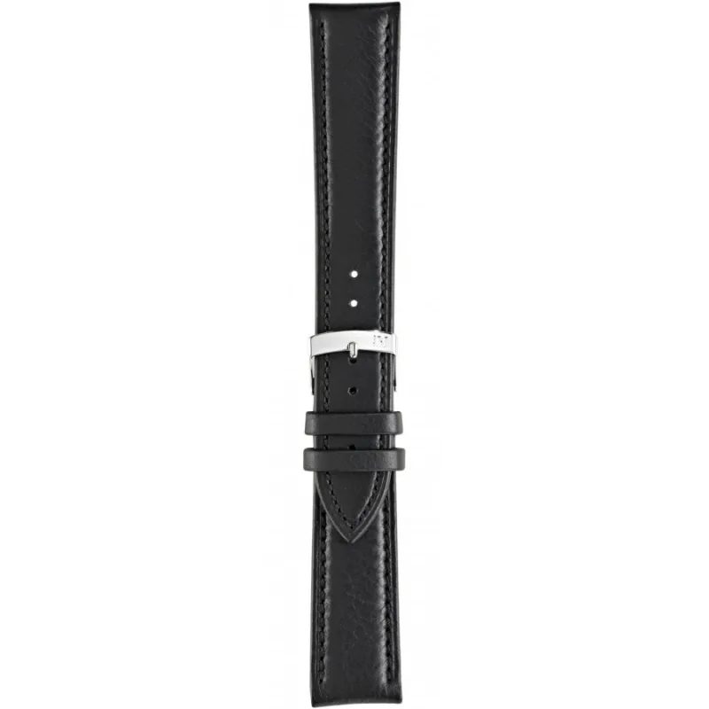 Musa - Kožený remienok na hodinky 18 mm čierny MORELLATO A01X3935A69019CR18
