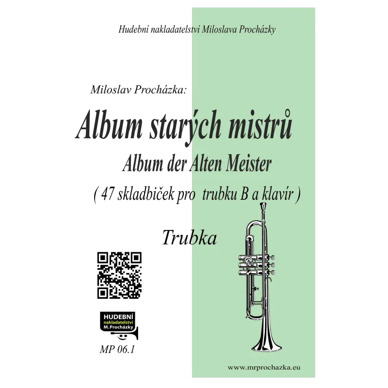 Procházka Album starých mistrů pro trubku a klavír