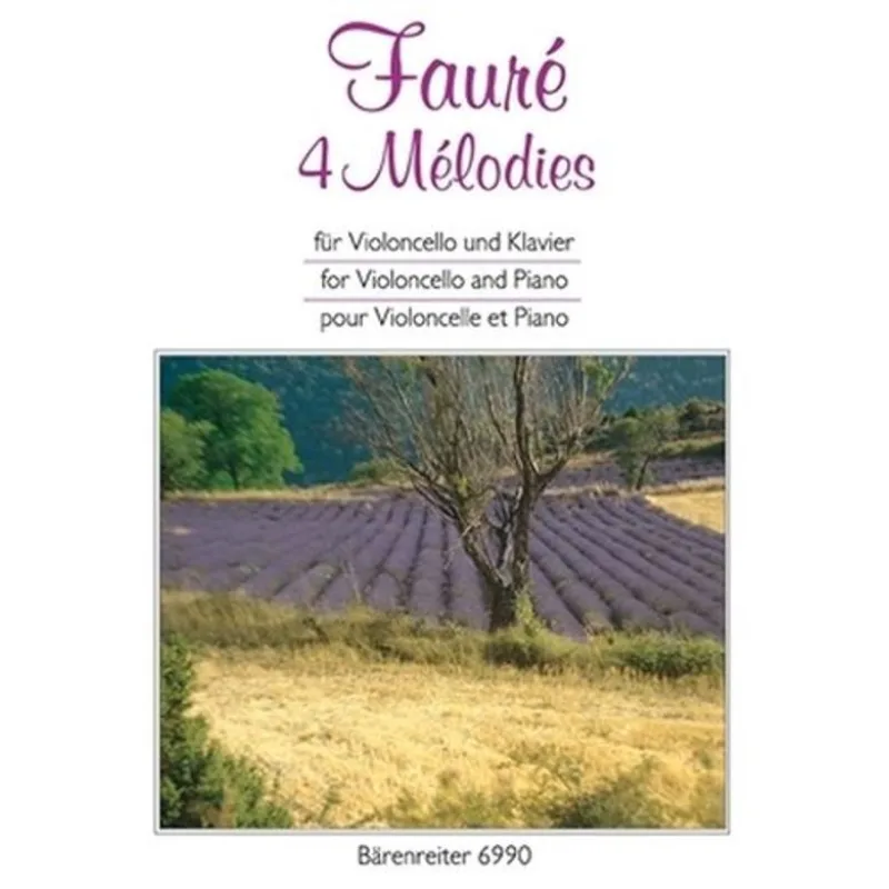Bärenreiter 4 melodie pro violoncello a klavír